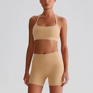 Capshee_PeachLift Quick-Dry Yoga Set