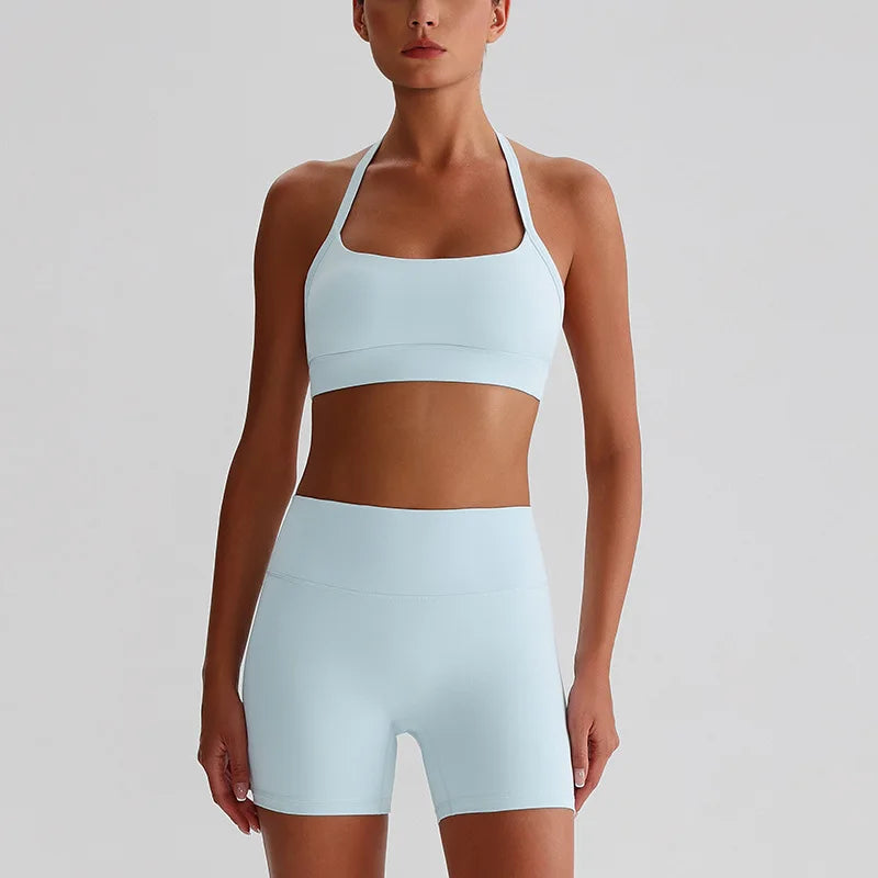 Capshee_PeachLift Quick-Dry Yoga Set