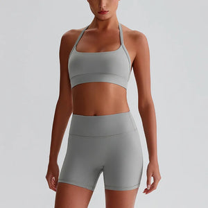 Capshee_PeachLift Quick-Dry Yoga Set