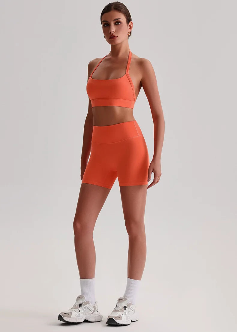 Capshee_PeachLift Quick-Dry Yoga Set