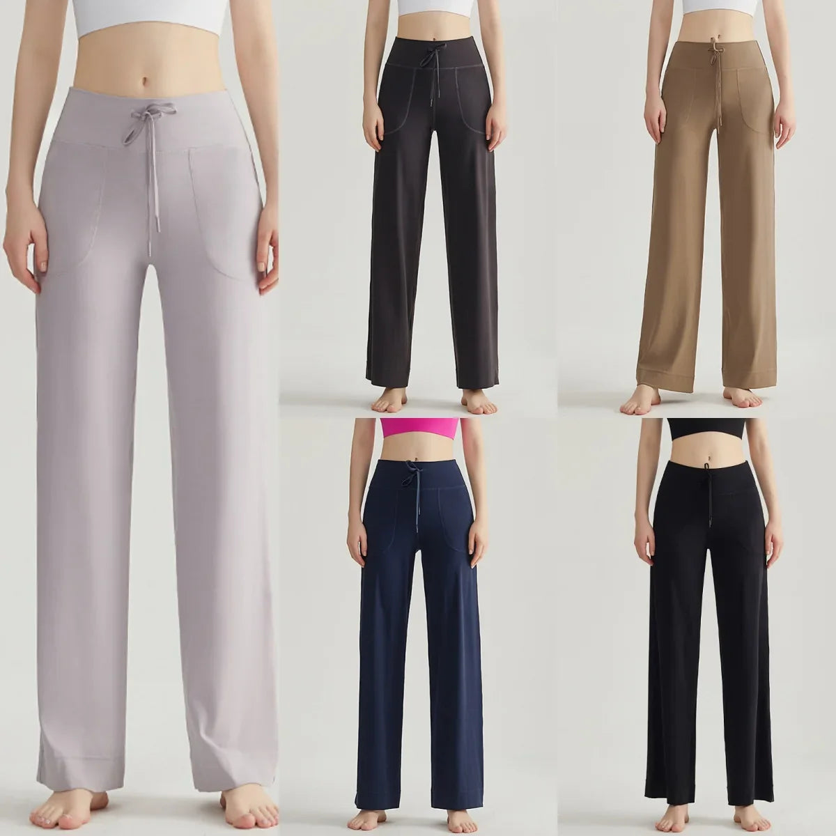 Capshee_Selora Plaid Pocket Leggings