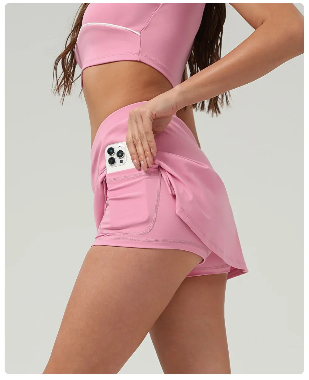 Capshee_UrbanFlex Tennis Skirt Set