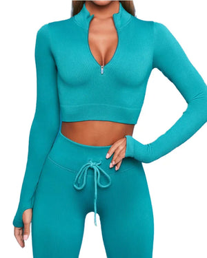 Capshee_VitalEase SeamFlex Yoga Suit