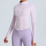 Capshee_VitalEase ZipFlex Yoga Jacket