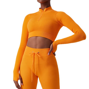 Capshee_VitalEase ZipFlex Yoga Jacket