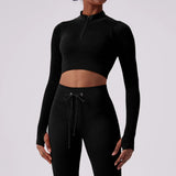 Capshee_ZipFlex Long-Sleeve Yoga Set