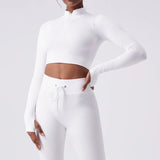 Capshee_ZipFlex Long-Sleeve Yoga Set