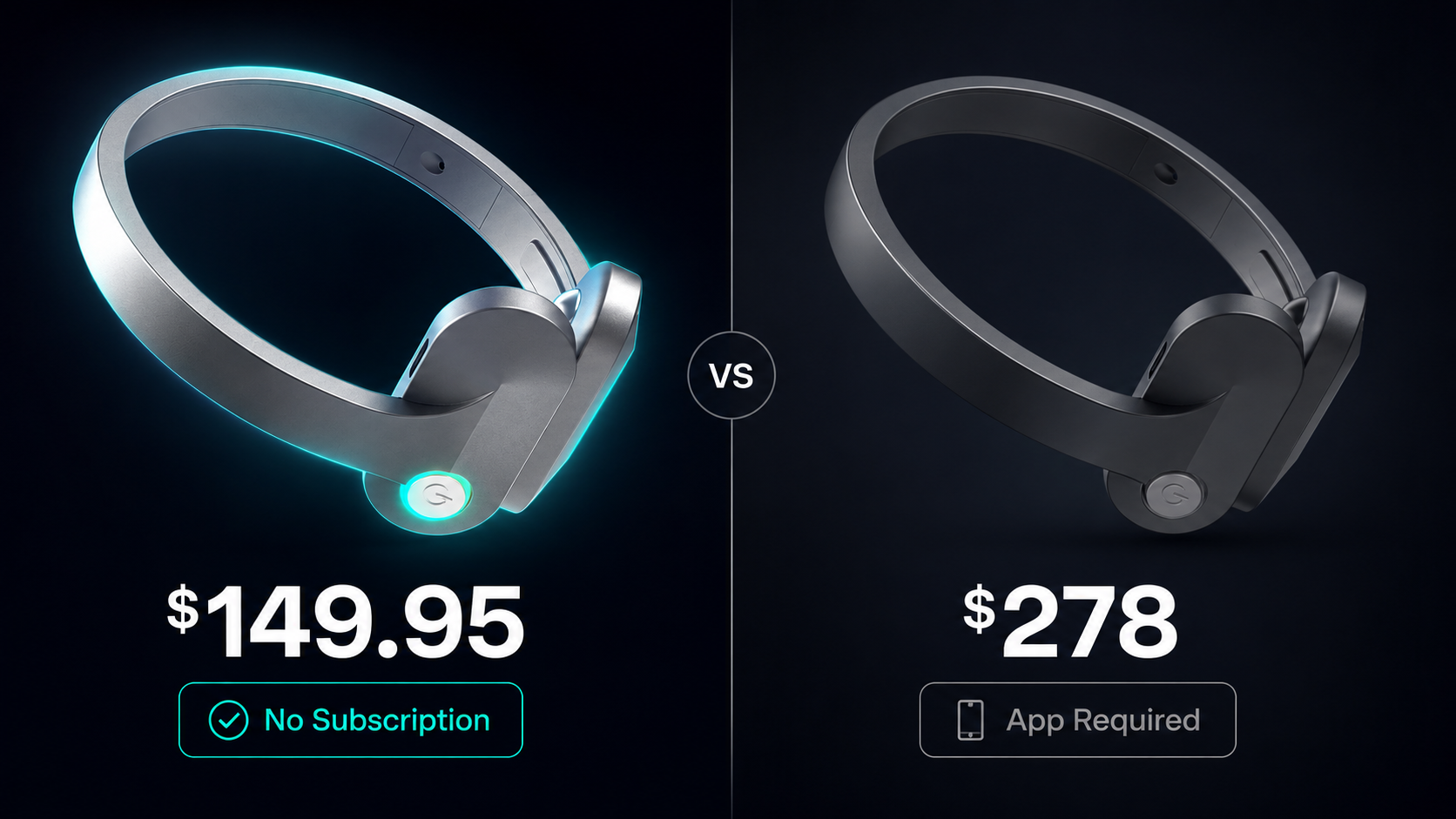 VagusX $149.95 No Subscription vs $278 App Required